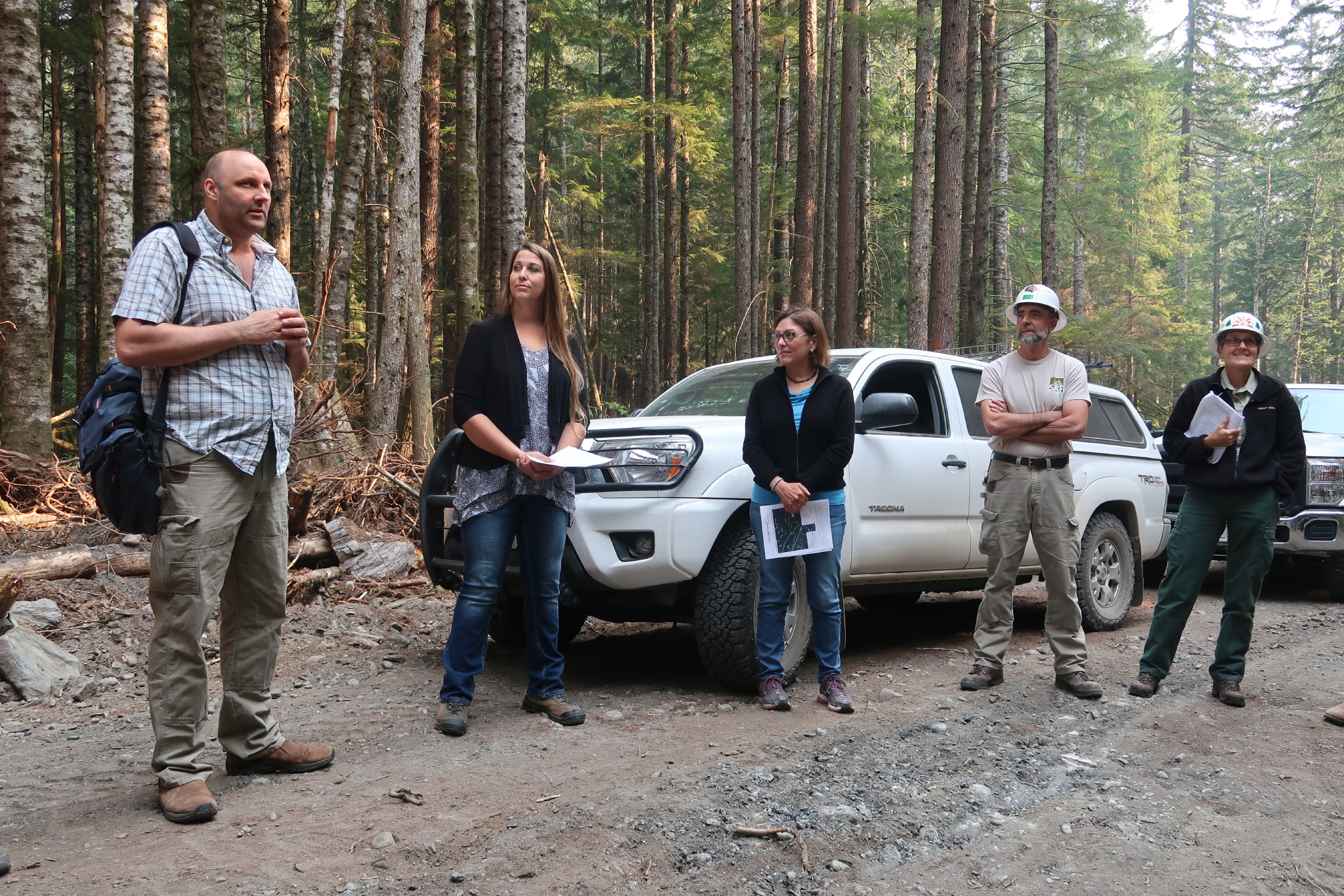 group of forest stewards