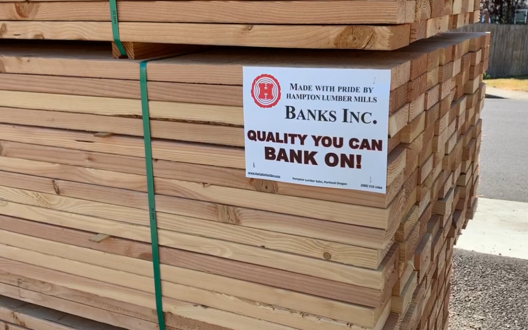Hampton Lumber Announces Closure of Sawmill in Banks, OR
